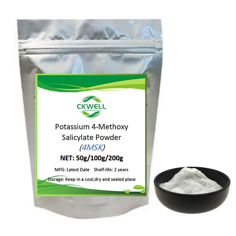 

4MSK Raw Materials Of Skin Care Products Potassium 4-MethoxySalicylate Salt Powder,Inhibit Melanin,Whitening,Brightening,Makeup