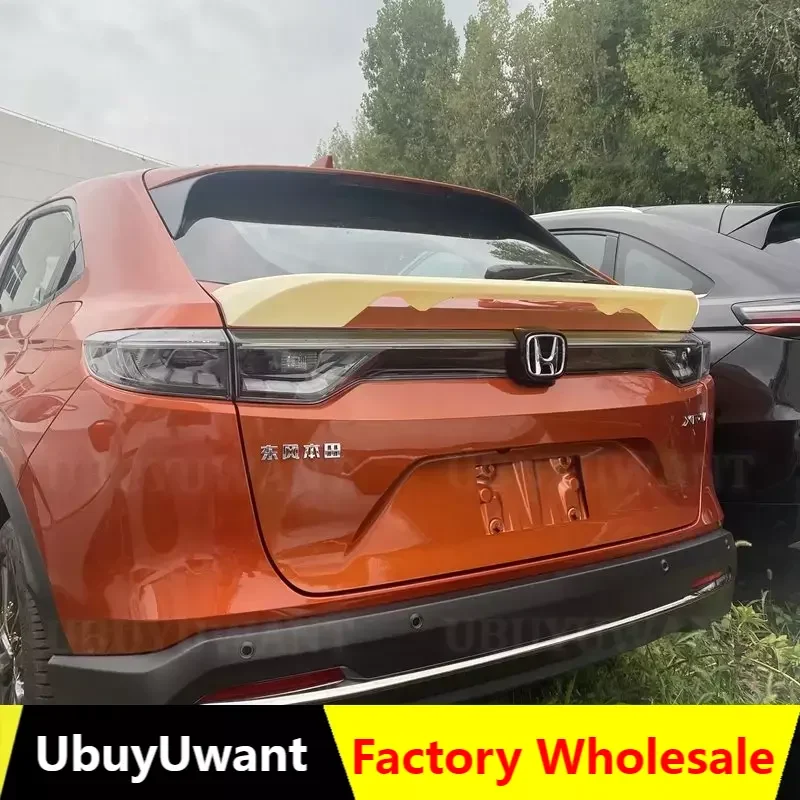 

Задний Средний спойлер UBUYUWANT для Honda VEZEL HRV HR-V XRV XR-V 2021 2022, высококачественное заднее крыло из АБС-пластика