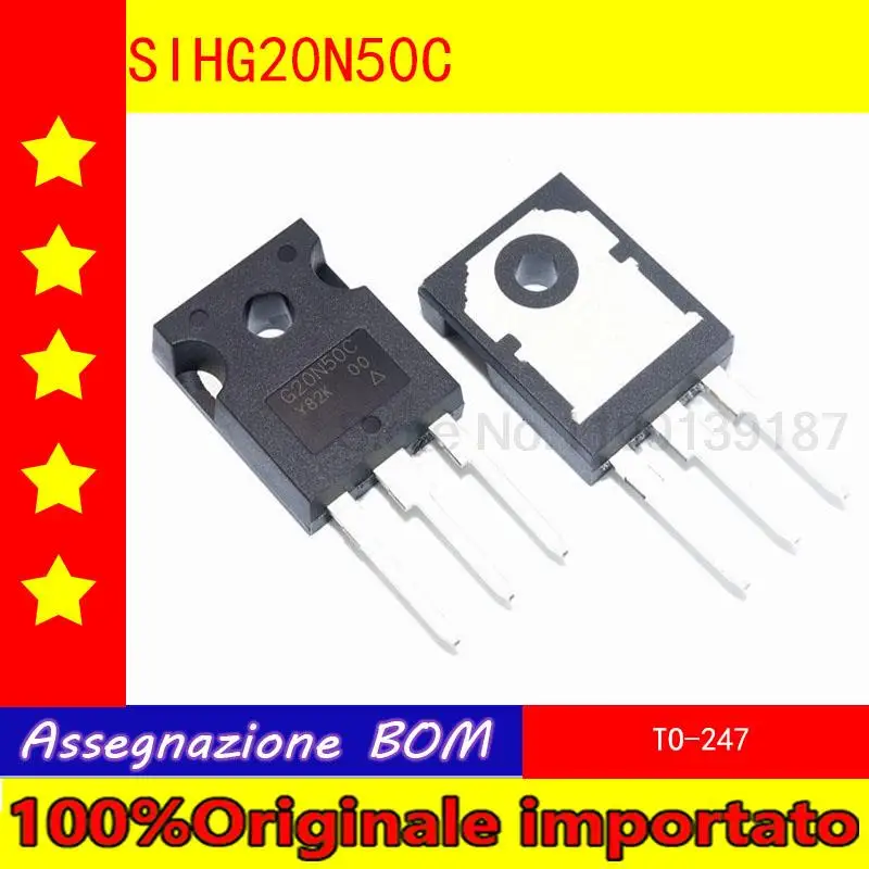 

10 шт./лот G20N50C SIHG20N50C TO-247 эффект триода 20A 500V