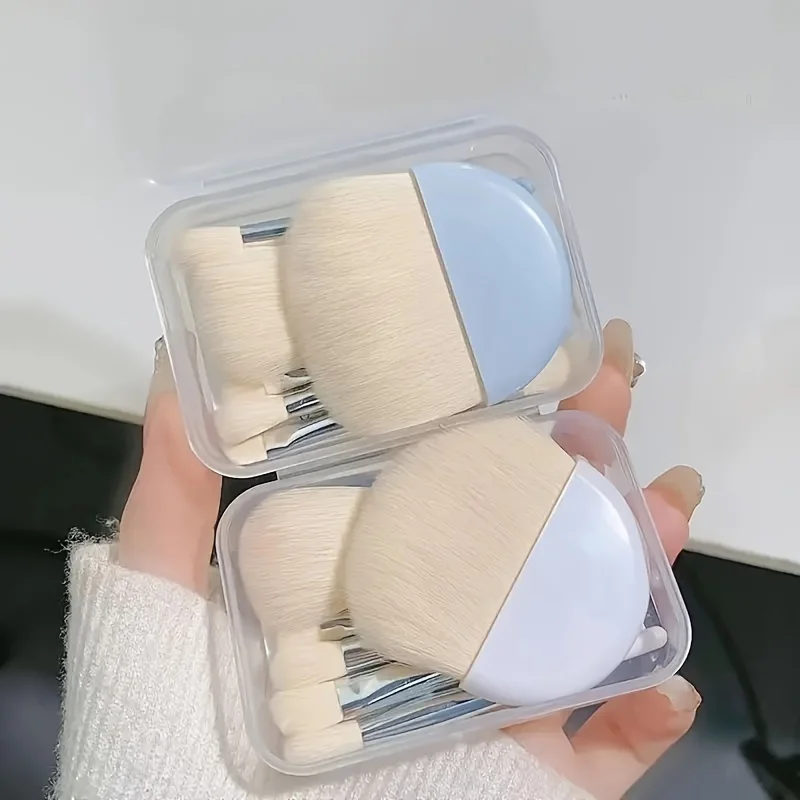 6 шт. мини-дорожный набор кистей для макияжа глаз консилер АБС-пластик ручки