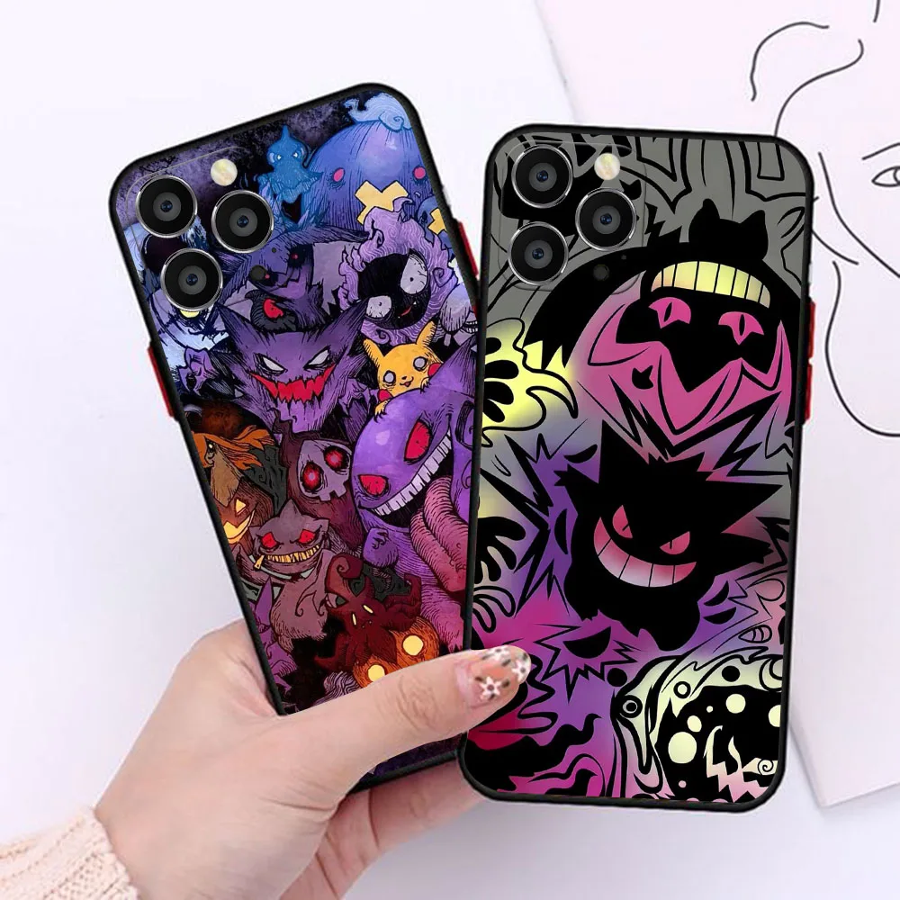 Силиконовый чехол для OPPO Reno 2 2F 2Z 3 6 6Z 7 7Z Find X3 X5 NeoLite Pro Plus MR-48 Pokémon Gengar