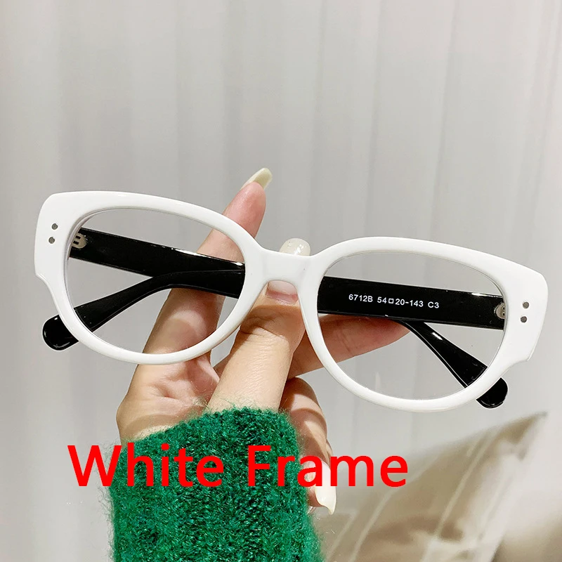 Новые женские модные ретро TR кошачий глаз с защитой от синего света бифокальные