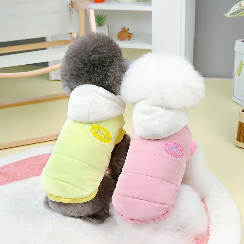 

Winter Dog Jacket Vest Warm Pet Clothes Puppy Coat For Small Medium Dogs Cats Outfit Chihuahua French Bulldog Clothing Perro