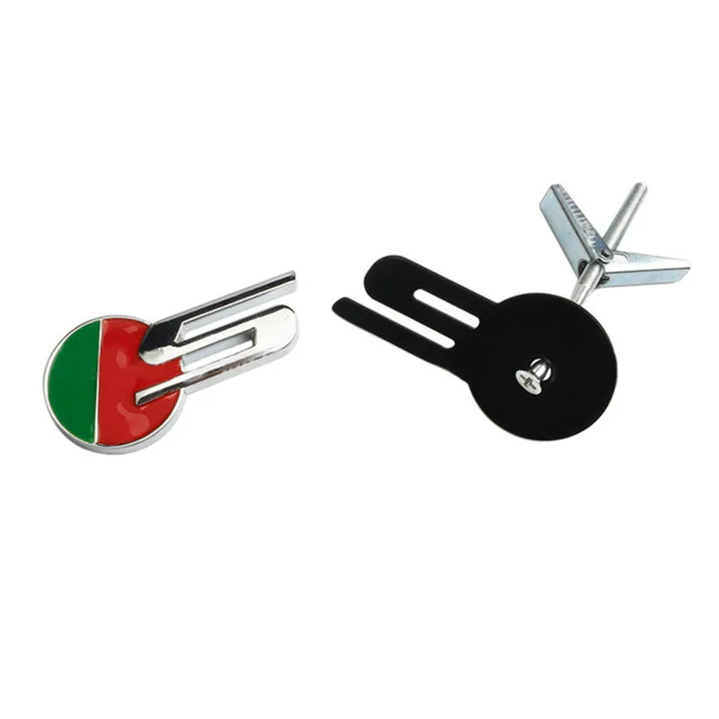 

S Green Red Badge Emblem Grille Logo Bracket for Jaguar XF XE XJL Trunk Car Styling Refitting Sport Car High Performance Sticker