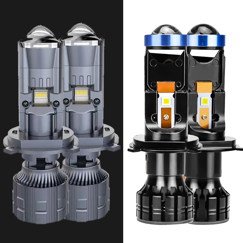 2 шт., Автомобильные светодиодные лампы 120 Вт лм 12 В 24 В H7 H4