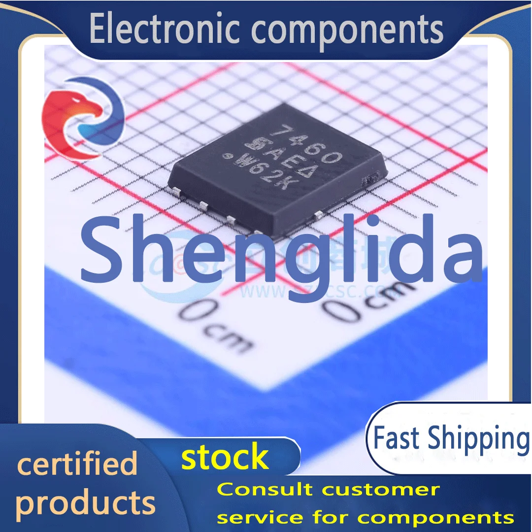 

SI7460DP-T1-E3 packaged PowerPAK SO-8 Field Effect Transistor (MOSFET) brand new off the shelf 1PCS
