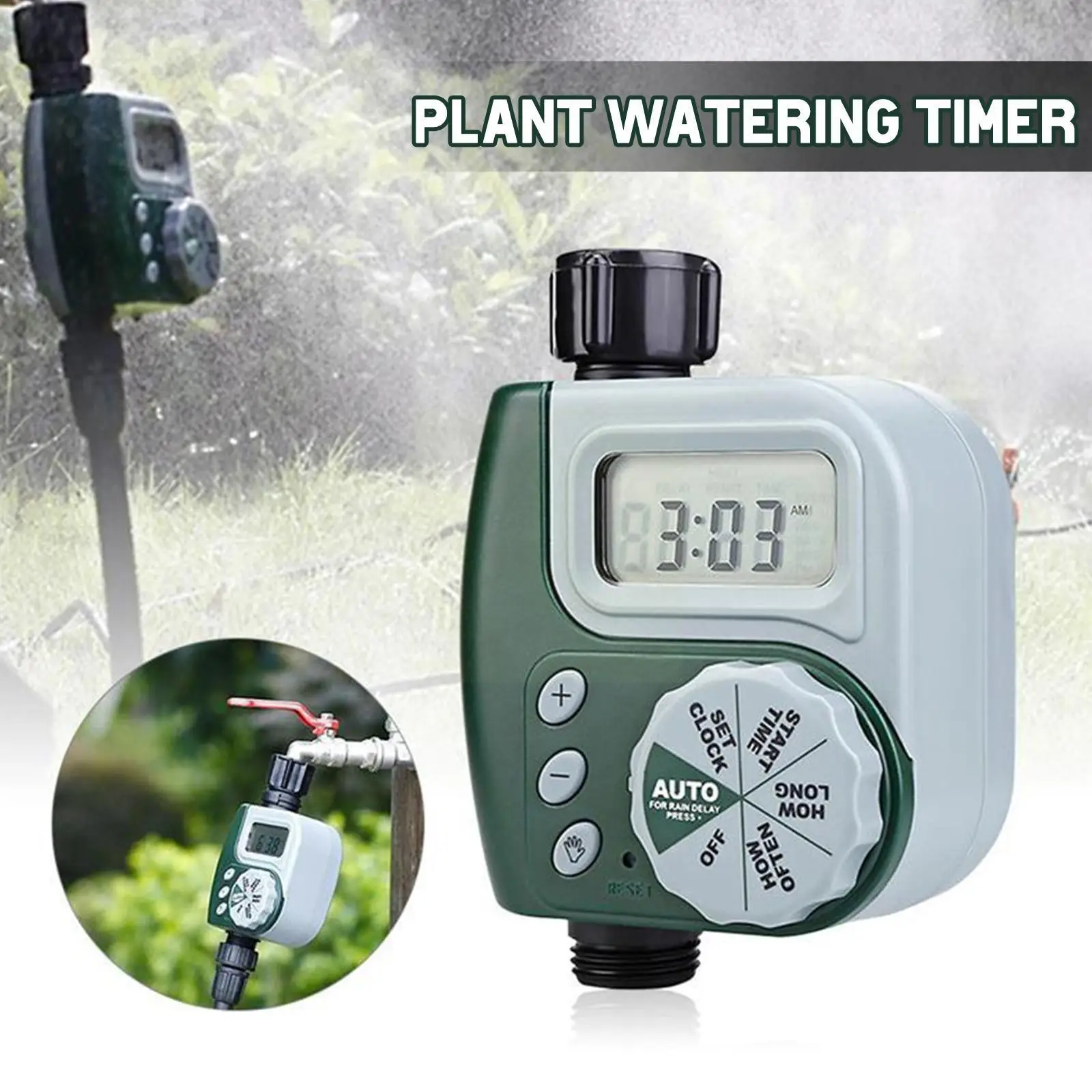 

Orbital 62061z Single-outlet Hose Watering Timer Automatic Timer Garden Device Outdoor Controller Water Irrigation Garden C5p4