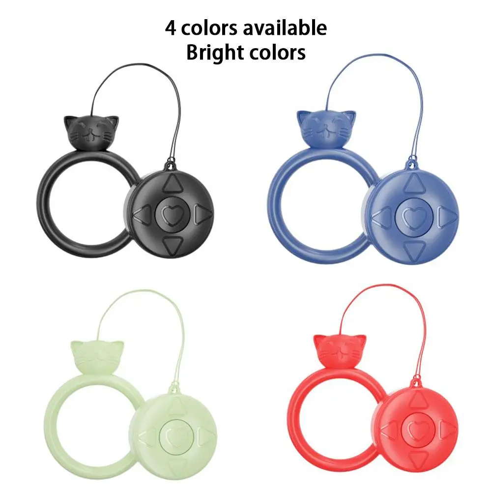 

Camera Selfie Page Turner Ring Compatible For T-i-k-t-o-k Fingertip Remote Control Bluetooth-compatible Rechargeable Remote Gt66