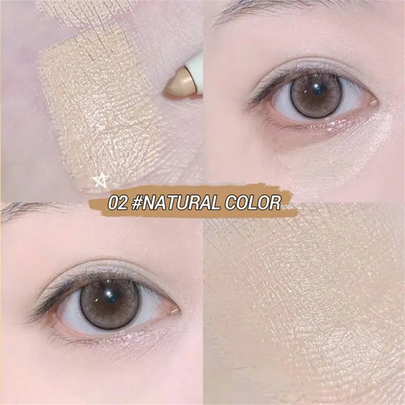 Sharpener With Sponge Stick Lying Silkworm Outline Covers Spots  Freckles  Nasolabial Folds Concealer Makeu