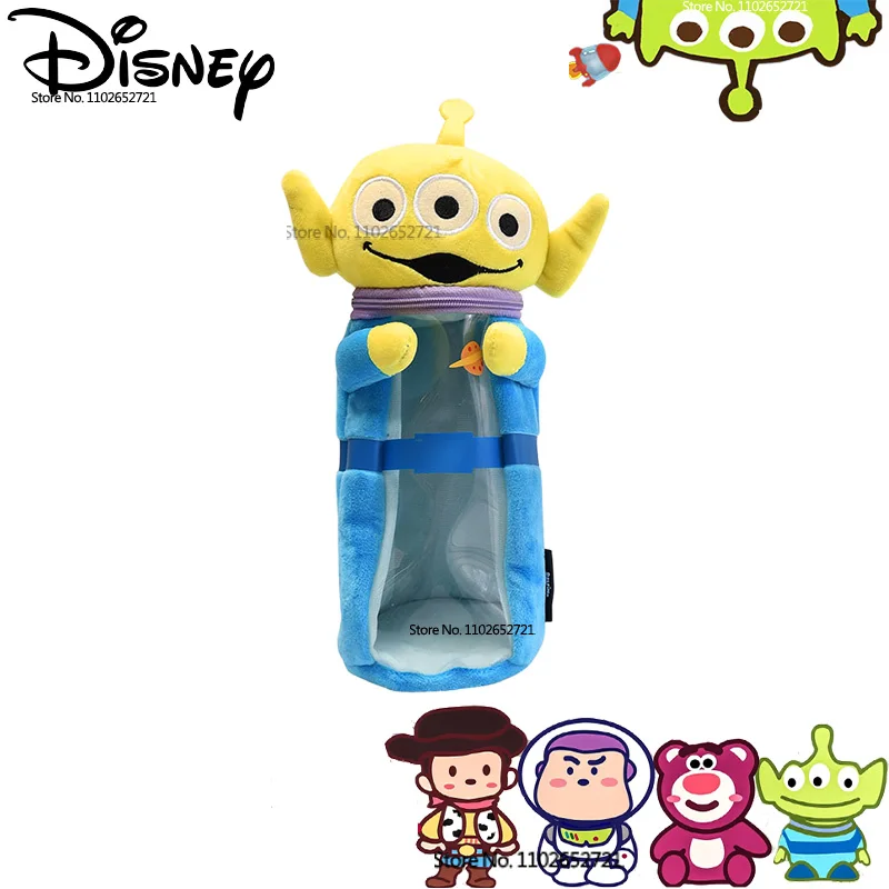 

2023 Мультяшные фигурки из мультфильма «История игрушек» Disney, Базз лайтиур, инопланетянин, плюшевая сумка для ручек, игрушки, милая сумка для хранения, подарок на Рождество и день рождения для детей