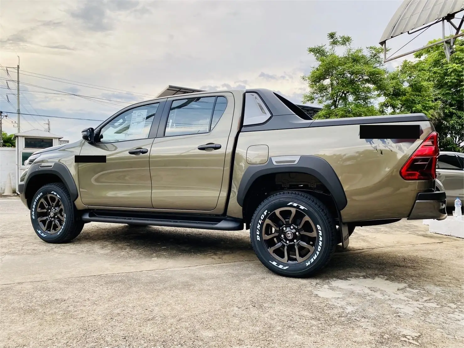 Автомобильный пластиковый рулонный стержень 4X4 спортивный OEM-тип для Hilux Revo 2015-2021