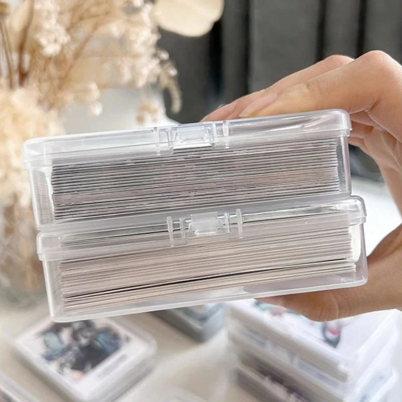 

Прозрачные пластиковые коробки для карт