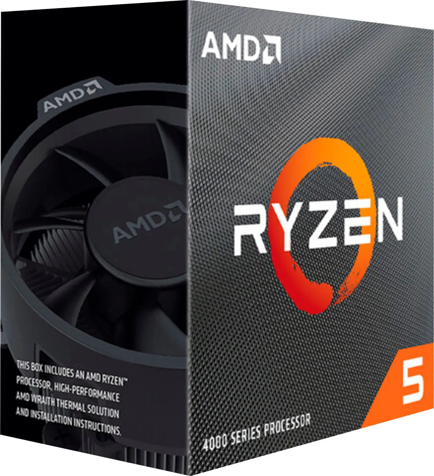 

NEW BOX AMD Ryzen 5 5600G R5-5600G 3.9 GHZ 6-Core 16MB Desktop Socket AM4 CPU
