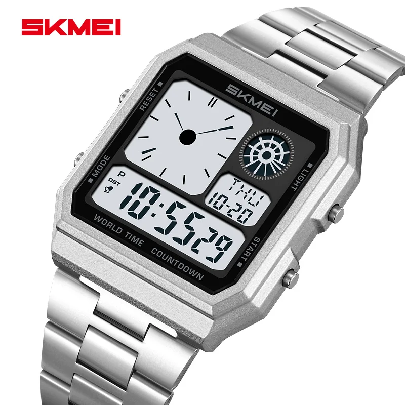 Электронные водонепроницаемые наручные часы Skmei | AliExpress