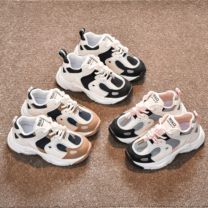 

Winter Kids Sport Shoes Fashion Mesh Breathable Warm Boys Sneakers Non-slip Children Girls Running Shoes Girl Sneakers Shoes