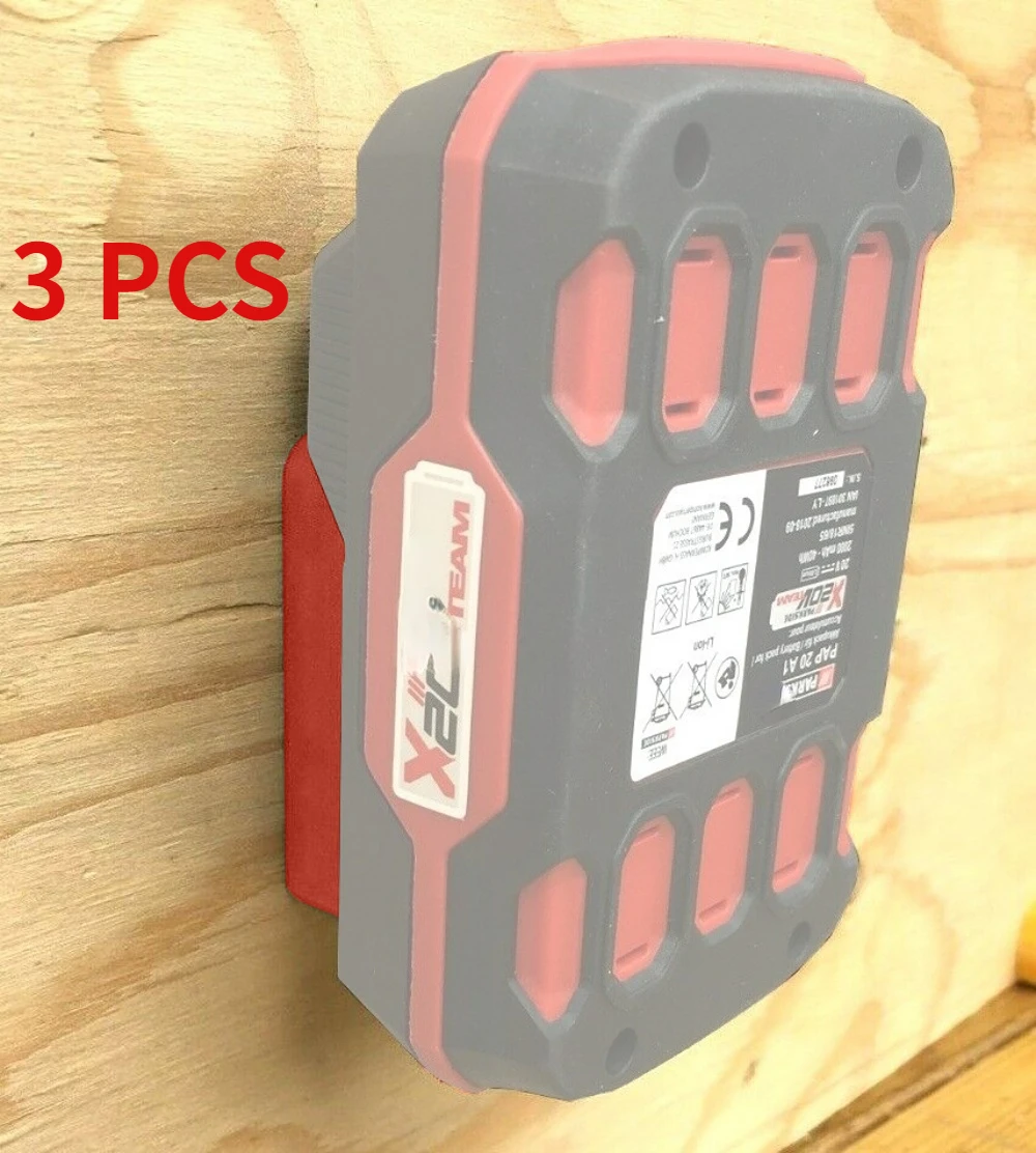 For Lidl Parkside X20V Series tools Wall Dock Holder Stand  Battery Wall Dock Holder Stand (Not include tools and battery) enlarge
