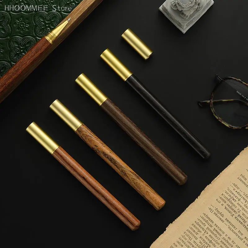 

Roller Ball Pen Wood Ballpoint Pens Rollerball Pen Writing Gifts Ball Point Pen Stationery Office School Student Gift Supplies