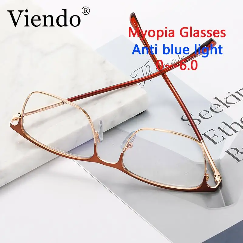 

Очки для близорукости для мужчин, женские очки в оправе, компьютерные декоративные очки для близорукости с защитой от сисветильник