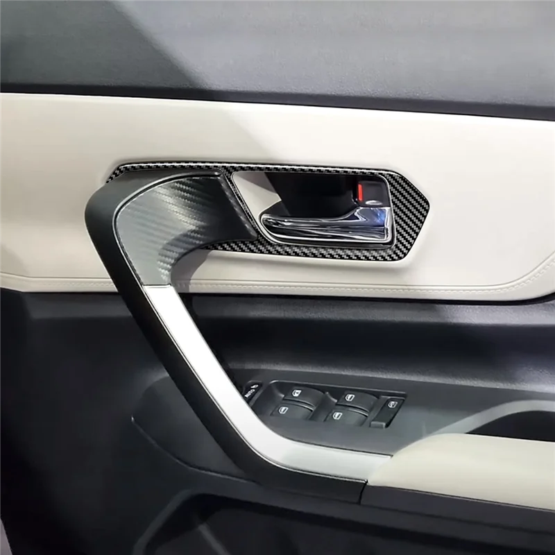 Наклейка на дверную ручку из углеродного волокна для Toyota Veloz Avanza 2022 +