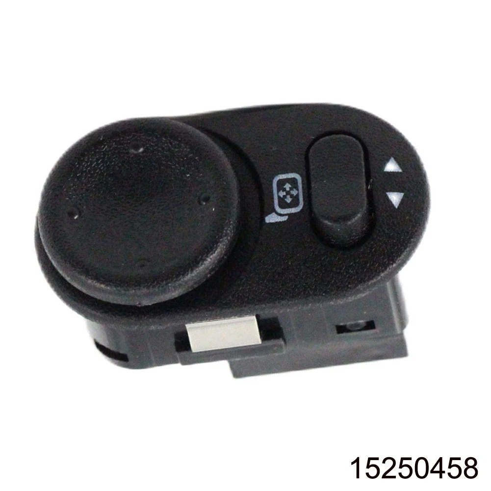 

15250458 Power Mirror Switch Black Power Mirror Control Switch Rear View Mirror Control Knob Rearview Mirror Button