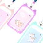 Модный шнурок для студентов и медсестер, чехол для удостоверения личности, держатель для шкатулки, держатель для пропуска автобуса, держатель для карт, офисные принадлежности