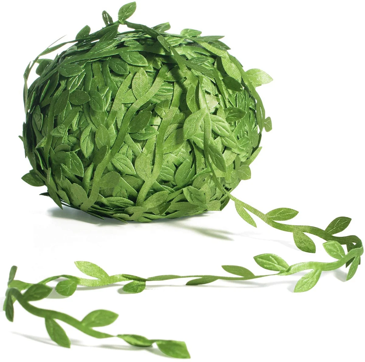 

5/10m artificial vine leaf string decoration home wedding home craft wall garden wedding ivy green leaf ribbon