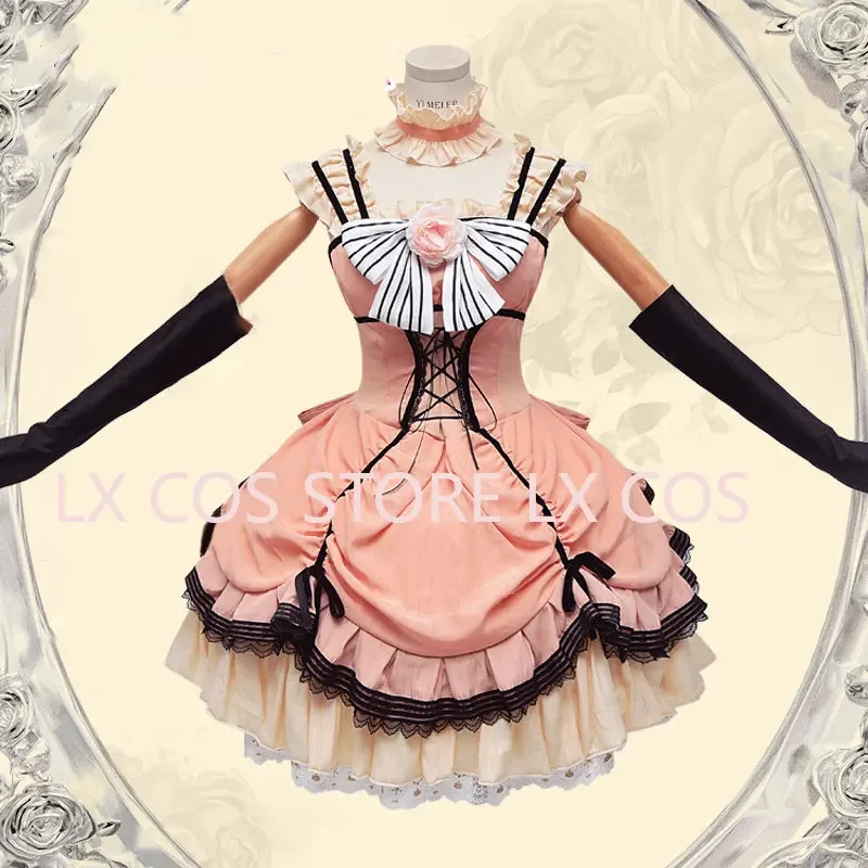 Сиэль Фантомхайв аниме косплей Черный дворецкий Kuroshitsuji Ciel Phantomhive костюм короткое