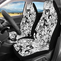 animation printing design car seat cover and car gloves car armrest box mat 12 pcs suitable for most cars trucks suv