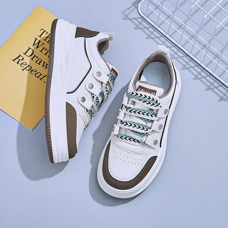 Women's autumn new outdoor casual sports shoes Women's lace-up fashion sports shoes platform shoes Zapatillas Mujer