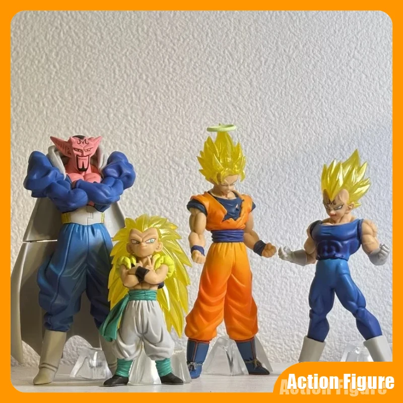 Фото Оригинальная игрушка-гашапон Bandai: высококачественная фигурка Dragon Ball 04 Majin Buu Saga, капсульная игрушка, украшение, модель аниме-фигурки, подарки №2