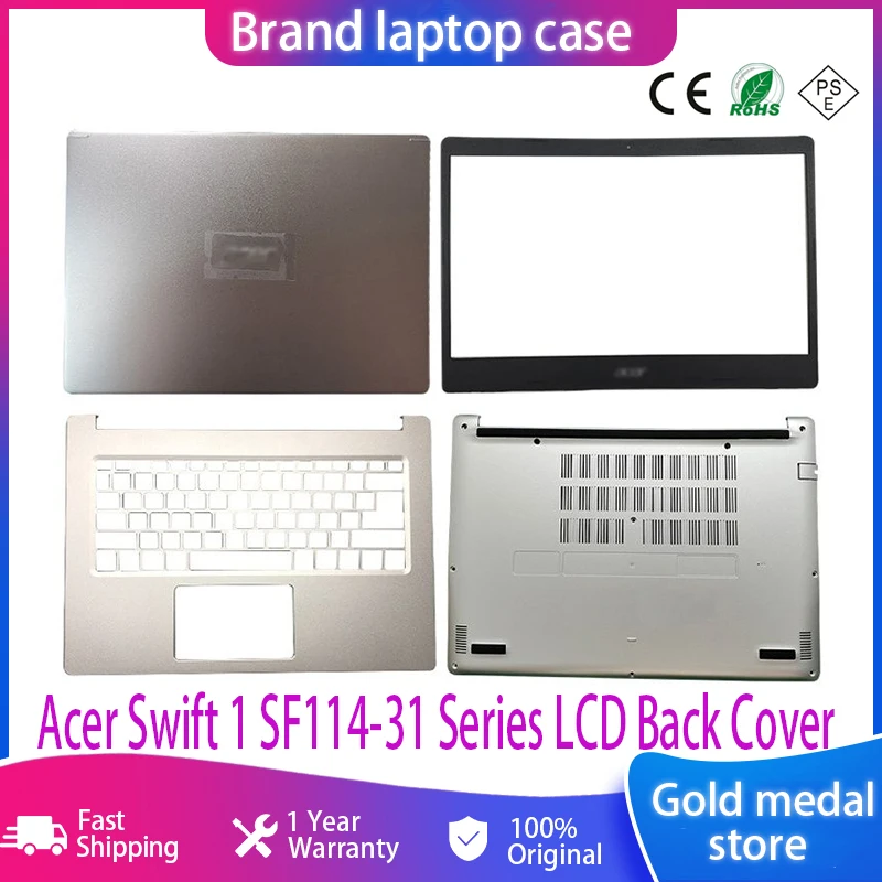 

New Laptop Case For Acer N19H2 A514-52G A514-53 S40-51 S40-53 LCD Back Cover/Front Bezel/Palmrest/Bottom Case Top Back Cover
