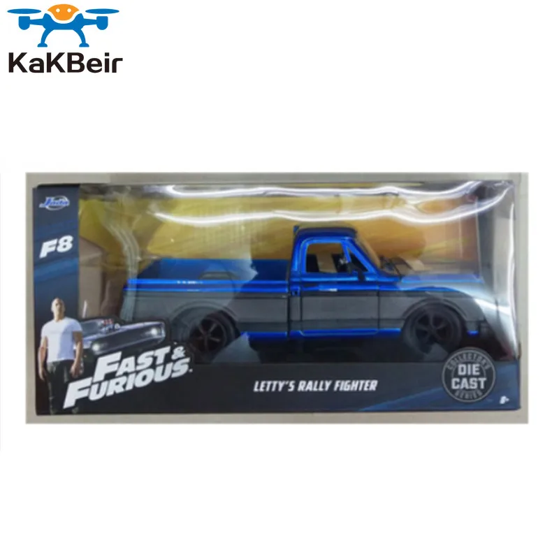 

1:24 Fast&Furious Letty’s Rally Fighter car pickup High Simulation Diecast Car Metal Alloy Model Car Toys kids Gift Collection