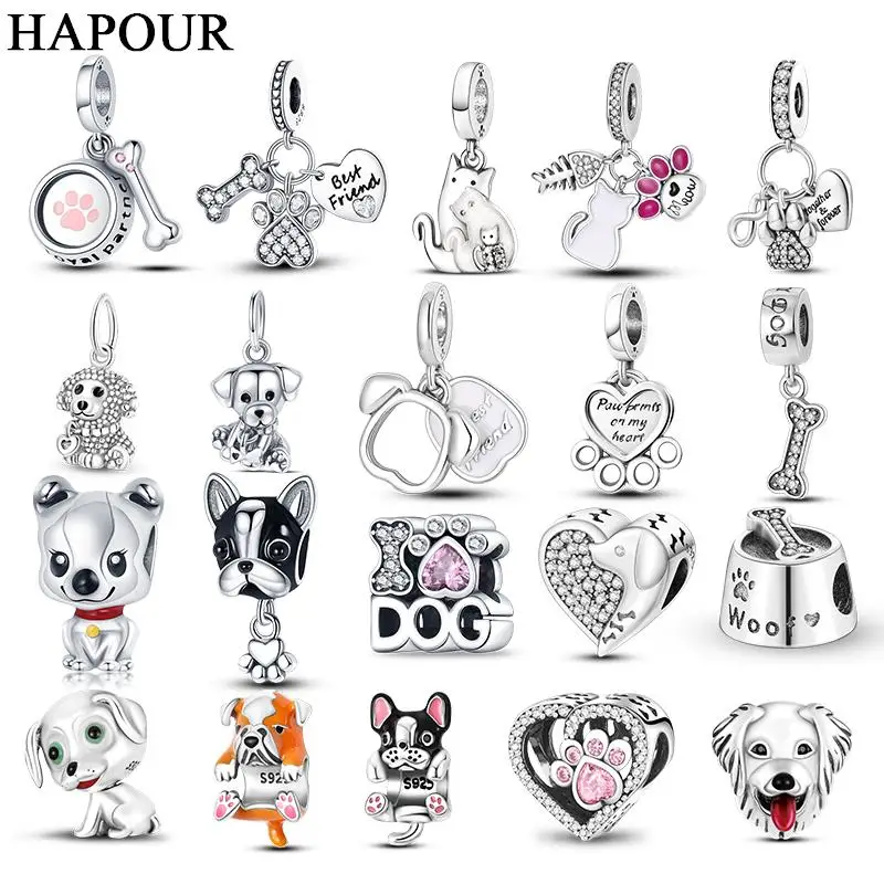 Подвеска-собака HAPOUR золотистый ретривер костный отпечаток собака соответствие