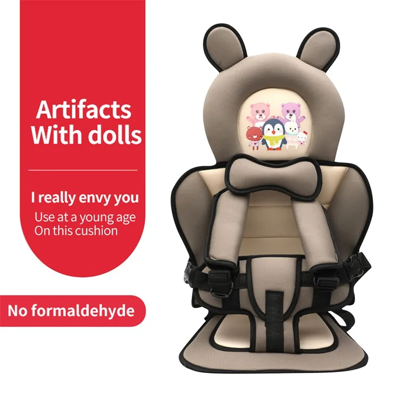 For Infant Baby Breathable Chairs Mats Baby Kids Car Seat Cushion Adjustable Stroller Seat Pad