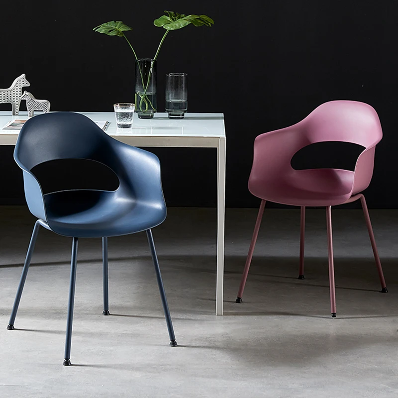 

Designer Nordic Dining Chairs Modern Minimalist Living Room Outdoor Lounge Chairs Ergonomic Silla Comedor Library Furniture