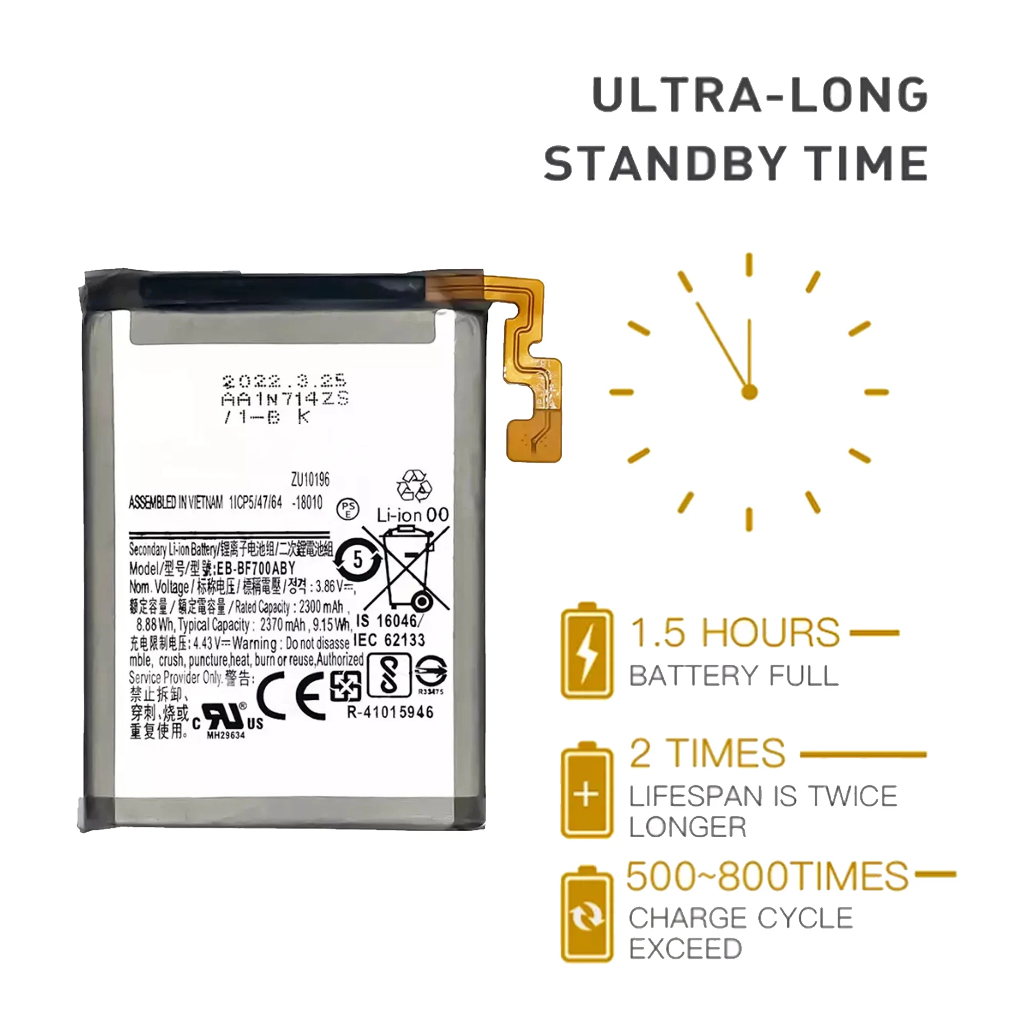 Рисунок 4 - Флип-аккумулятор для SAMSUNG Galaxy