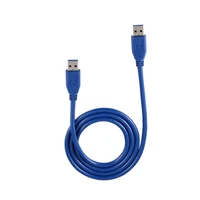 mining cable portable blue solid 3ft1m superspeed computer usb 3 0 type a male to type a male mm m2m extension cable cord wire