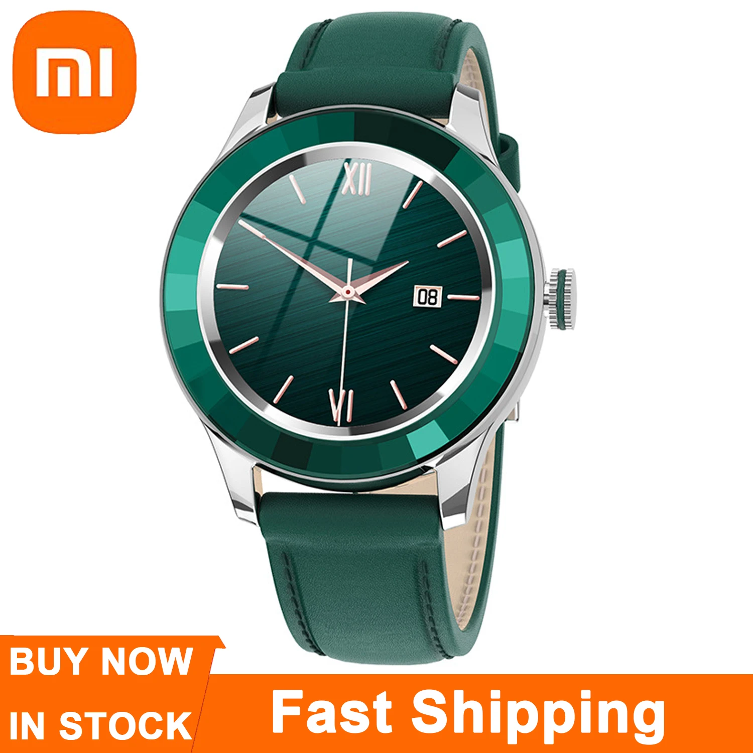 

Женские Водонепроницаемые Смарт-часы Xiaomi Mijia с пульсометром и тонометром