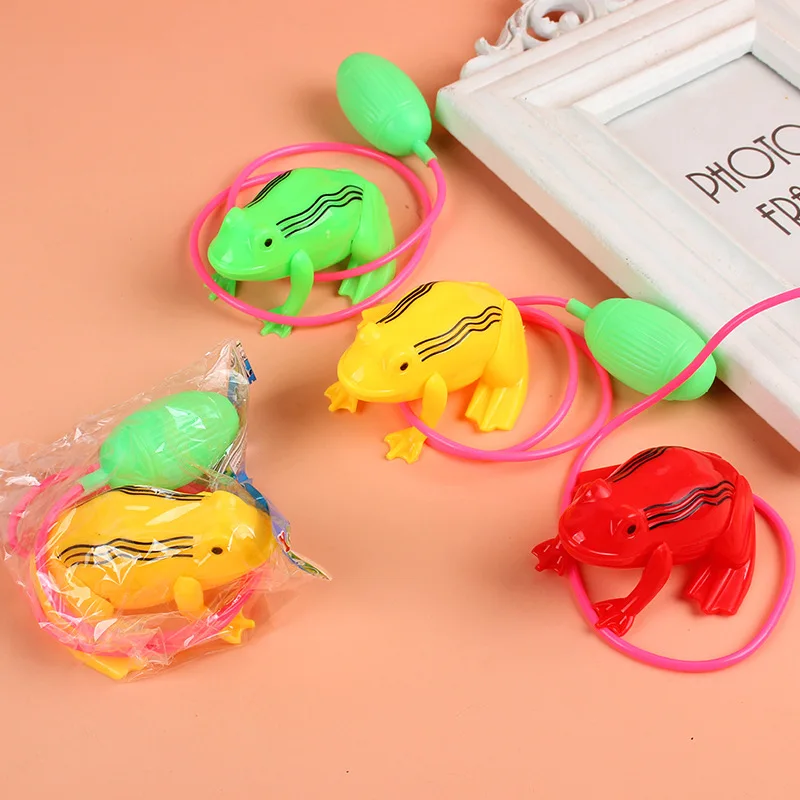 Распродажа, игрушка-лягушка для снятия стресса, ностальгическая детская воздушная подушка, прыгающая лягушка с контролируемым проводом