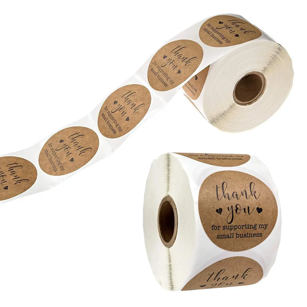 

Thank You for Your Order Sticker Scrapbooking Stickers Craft Supplies 50 Pcs/roll 100 Pcs/roll 500 Pcs/roll DIYRetro Label