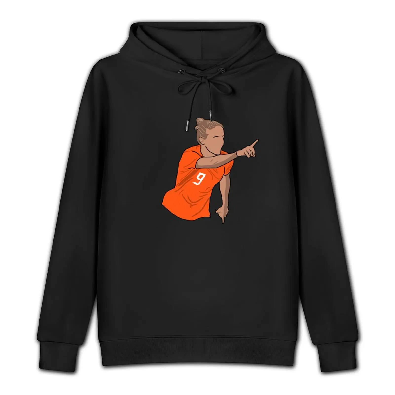 Пуловер с капюшоном Vivianne Miedema Netherlands одежда в корейском стиле мужская толстовка