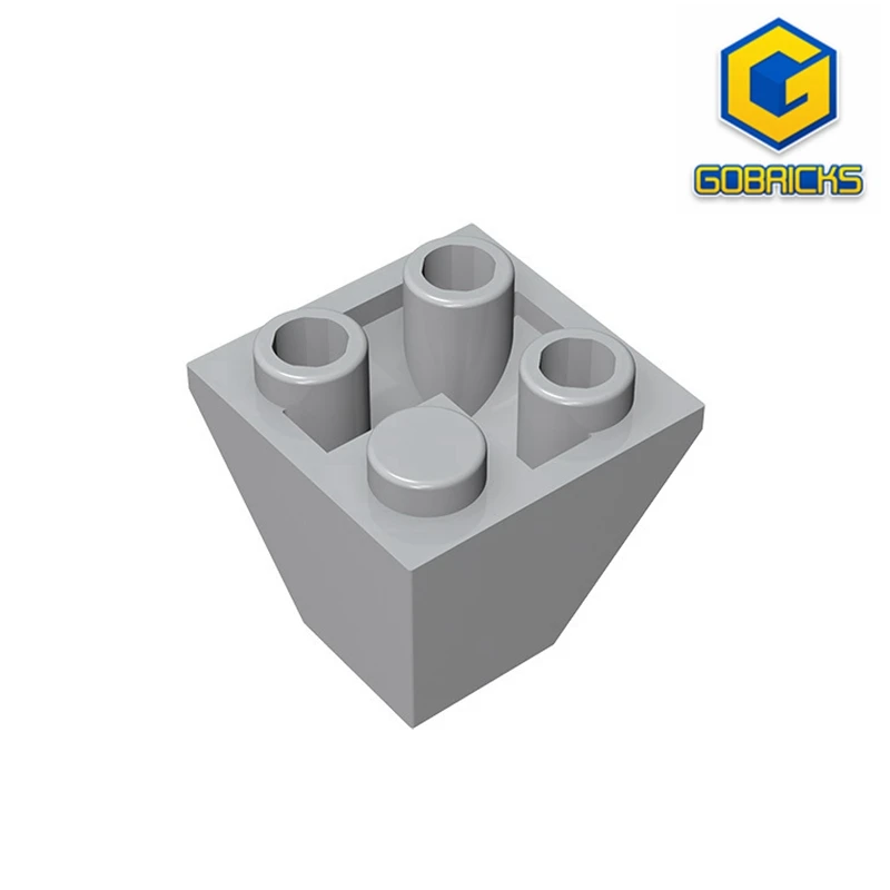 

Детский конструктор gobrick, инвертированный, 45 дюймов, 2x2 дюйма, двойная выпукла, совместим с lego 3676, Детский развивающий конструктор «сделай сам»