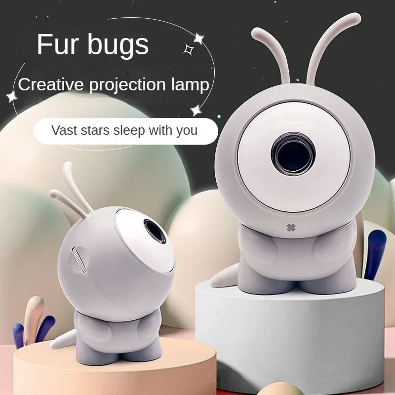 

2023 Alien Space Projection Light Atmosphere Light Star Projector Super Cool Decoration Night Lights Bedroom LED Bedside Lights