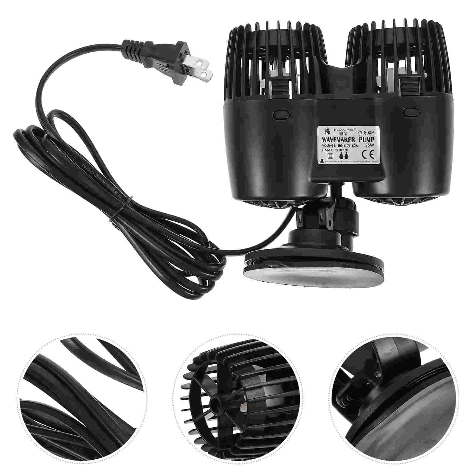 Аквариумный насос для создания волн присоска циркуляционный серфинга в