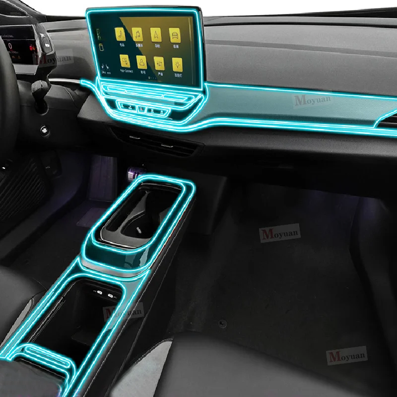 Для панели приборной Volkswagen ID.4 Crozz 2021-2023 Защитная пленка для экрана против царапин