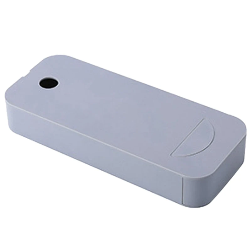 

Desktop Stationery Box, Self-Adhesive Desktop Storage Box, Desktop Drawer, Can Be Used for Office and School,Gray