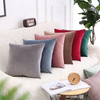 velvet pillowcase pillowcase light luxury ins nordic home sofa plush cushion 45x45cm