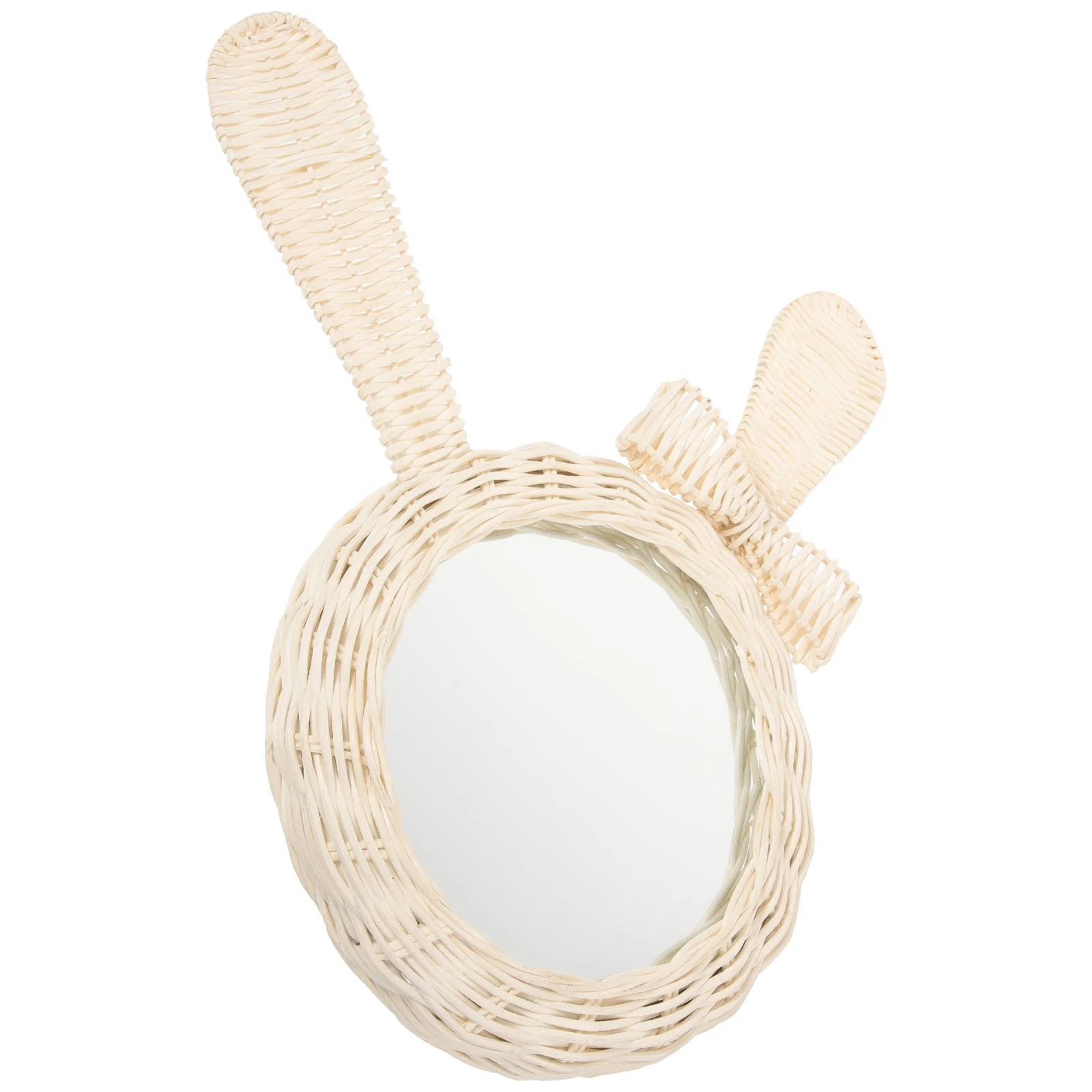

Makeup Mirror Rattan Office Vanity Large Small Hanging Decor Decorative Mirrors Wall