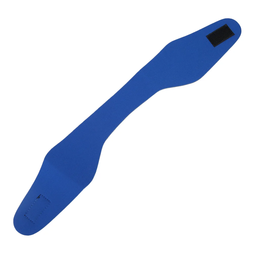 

Детская и взрослая плавательная повязка на голову из неопрена, эластичная повязка для волос для плавания (синяя L)
