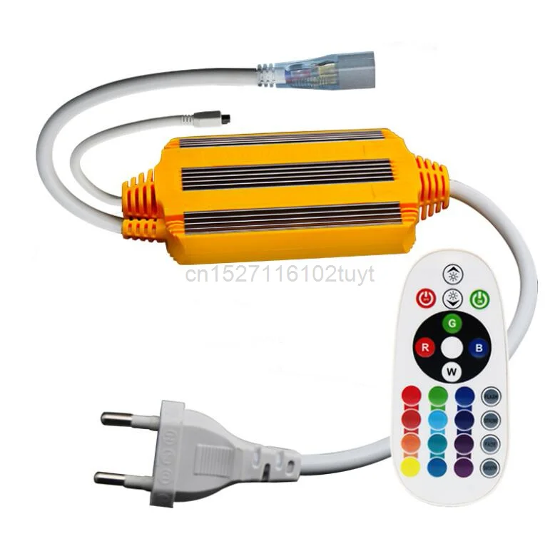 200 м/лот RGB Светодиодная лента 2835 SMD 220 LED/M 25 Вт/м V Водонепроницаемая гибкая